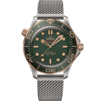 Omega Seamaster Diver 300M 42 mm, titânio - Bronze gold em titânio 210.90.42.20.10.001