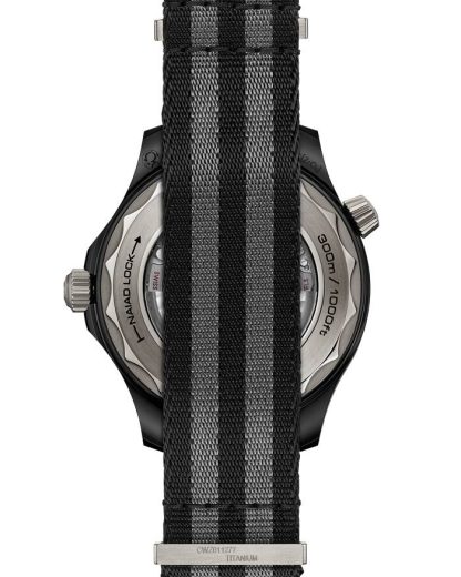 Omega Seamaster Diver 300M 43,5 mm, cerâmica preta em bracelete NATO 210.92.44.20.01.002 - Image 2