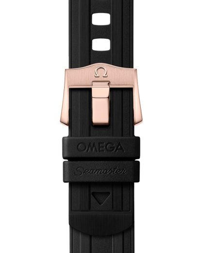 Omega Seamaster Diver 300M 44 mm, ouro Sedna™ em bracelete de borracha 210.62.44.51.01.001 - Image 5