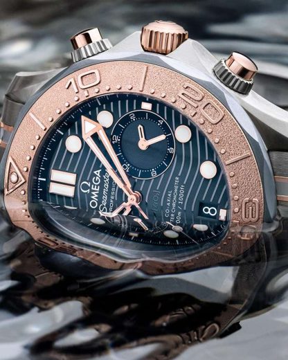 Omega Seamaster Diver 300M 44 mm, titânio - tântalo - ouro Sedna™ em titânio - tântalo - ouro Sedna™ 210.60.44.51.03.001 - Image 4