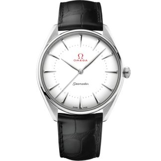 Omega Seamaster Olympic Official Timekeeper 39,5 mm, Canopus Gold™ em bracelete de pele 522.53.40.20.04.002