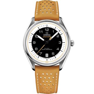 Omega Seamaster Olympic Official Timekeeper 39,5 mm, aço em bracelete de pele 522.32.40.20.01.002