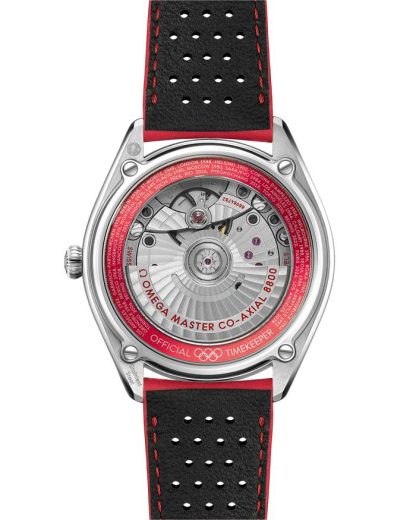 Omega Seamaster Olympic Official Timekeeper 39,5 mm, aço em bracelete de pele 522.32.40.20.01.004 - Image 2