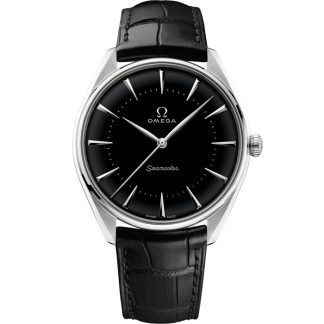Omega Seamaster Olympic Official Timekeeper 39,5 mm, platina em bracelete de pele 522.93.40.20.01.001
