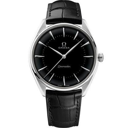 Omega Seamaster Olympic Official Timekeeper 39,5 mm, platina em bracelete de pele 522.93.40.20.01.001