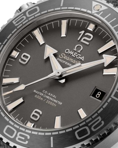 Omega Seamaster PLANET OCEAN 600M 43,5 mm, aço em bracelete de borracha 215.32.44.21.01.002 - Image 3