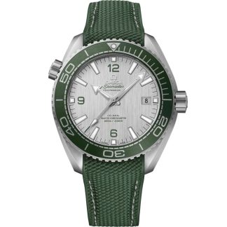 Omega Seamaster PLANET OCEAN 600M 43,5 mm, aço em bracelete de borracha 215.32.44.21.06.001