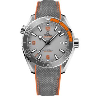 Omega Seamaster PLANET OCEAN 600M 43,5 mm, titânio em bracelete de borracha 215.92.44.21.99.001
