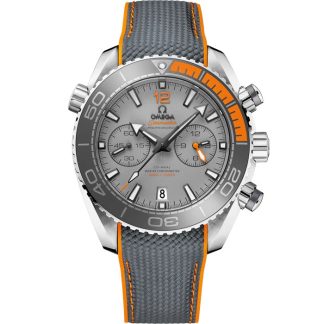 Omega Seamaster PLANET OCEAN 600M 45,5 mm, titânio em bracelete de borracha 215.92.46.51.99.001