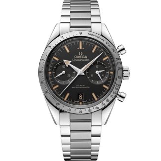 Omega Speedmaster '57 40,5 mm, aço em aço 332.10.41.51.01.001