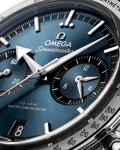Omega Speedmaster '57 40,5 mm, aço em bracelete de pele 332.12.41.51.03.001 - Image 3