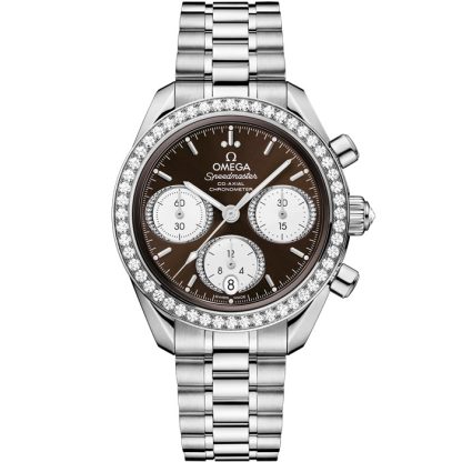 Omega Speedmaster 38 38 mm, aço em aço 324.15.38.50.63.001