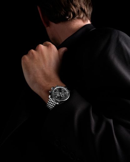 Omega Speedmaster 38 38 mm, aço em aço 324.30.38.50.01.001 - Image 4