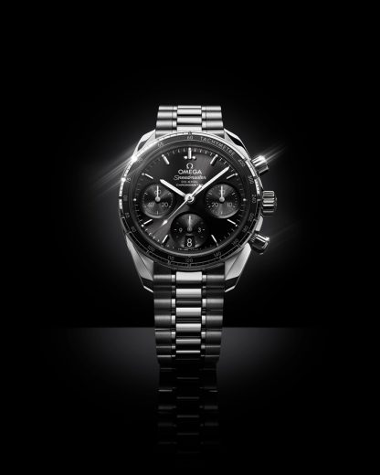 Omega Speedmaster 38 38 mm, aço em aço 324.30.38.50.01.001 - Image 5