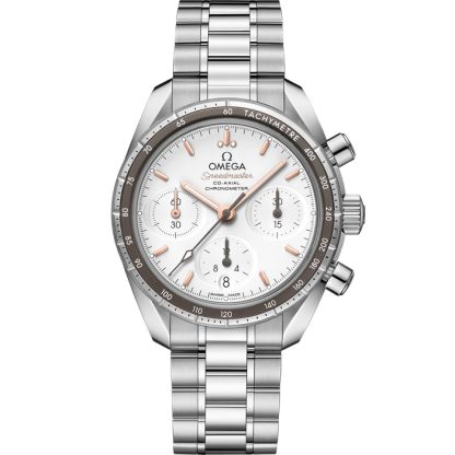 Omega Speedmaster 38 38 mm, aço em aço 324.30.38.50.02.001