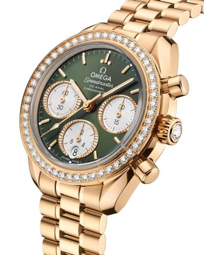 Omega Speedmaster 38 38 mm, ouro Moonshine™ em ouro Moonshine™ 324.55.38.50.60.001 - Image 3