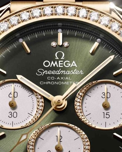 Omega Speedmaster 38 38 mm, ouro Moonshine™ em ouro Moonshine™ 324.55.38.50.60.001 - Image 6