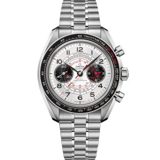 Omega Speedmaster Chronoscope 43 mm, aço em aço 329.30.43.51.02.002