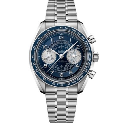 Omega Speedmaster Chronoscope 43 mm, aço em aço 329.30.43.51.03.001