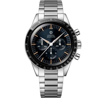 Omega Speedmaster First OMEGA in Space 39,7 mm, aço em aço 310.30.40.50.06.001
