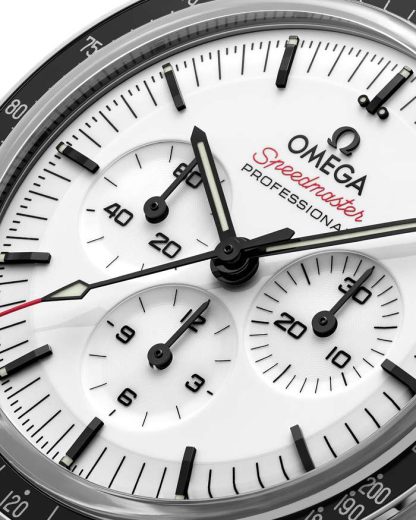 Omega Speedmaster Moonwatch Professional 42 mm, aço em bracelete de borracha 310.32.42.50.04.001 - Image 3
