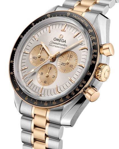 Omega Speedmaster Moonwatch Professional 42 mm, aço - ouro Moonshine™ em aço - ouro Moonshine™ 310.20.42.50.02.001 - Image 4