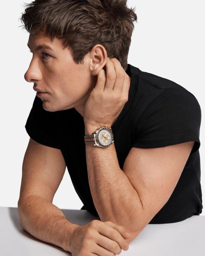 Omega Speedmaster Moonwatch Professional 42 mm, aço - ouro Moonshine™ em aço - ouro Moonshine™ 310.20.42.50.02.001 - Image 6