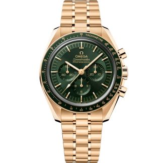 Omega Speedmaster Moonwatch Professional 42 mm, ouro Moonshine™ em ouro Moonshine™ 310.60.42.50.10.001