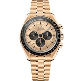 Omega Speedmaster Moonwatch Professional 42 mm, ouro Moonshine™ em ouro Moonshine™ 310.60.42.50.99.002