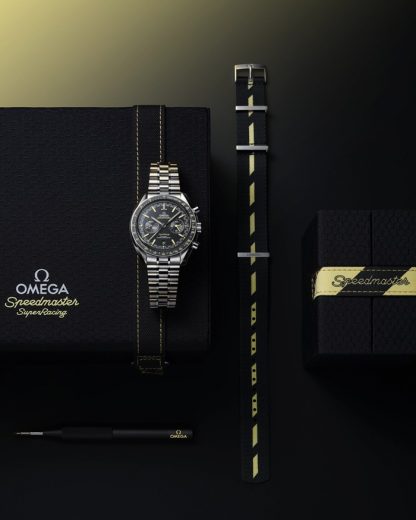 Omega Speedmaster Super Racing 44,25 mm, aço em aço 329.30.44.51.01.003 - Image 4