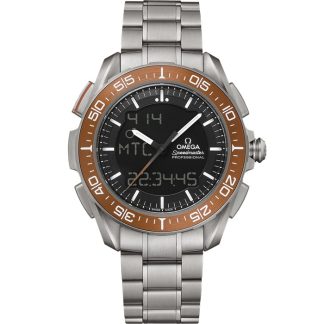 Omega Speedmaster X-33 Marstimer 45 mm, titânio em titânio 318.90.45.79.01.003