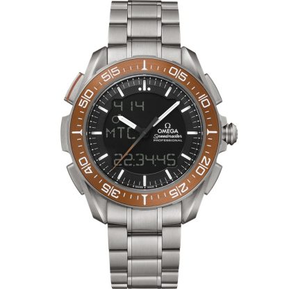 Omega Speedmaster X-33 Marstimer 45 mm, titânio em titânio 318.90.45.79.01.003