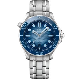 Omega Summer Blue Seamaster Diver 300M 42 mm, aço em aço 210.30.42.20.03.003