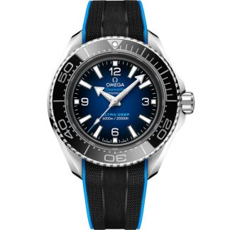 Omega Ultra Deep Seamaster Planet Ocean 6000M 45,5 mm, O-MEGASTEEL em bracelete de borracha 215.32.46.21.03.001