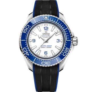 Omega Ultra Deep Seamaster Planet Ocean 6000M 45,5 mm, O-MEGASTEEL em bracelete de borracha 215.32.46.21.04.001