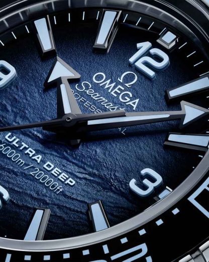 Omega Ultra Deep Summer Blue Seamaster Planet Ocean 6000M 45,5 mm, O-MEGASTEEL em O-MEGASTEEL 215.30.46.21.03.002 - Image 4