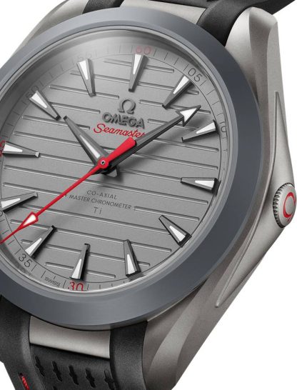 Omega Ultra Light Seamaster Aqua Terra 150M 41 mm, titânio em bracelete de borracha 220.92.41.21.06.001 - Image 3